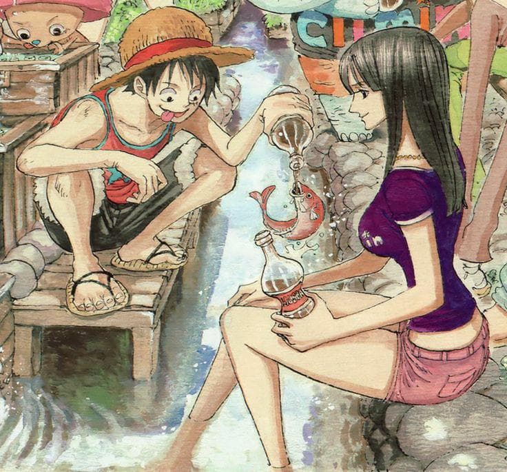 【ワンピース】ルフィとロビンの姉弟のような絆が最高！海外の反応