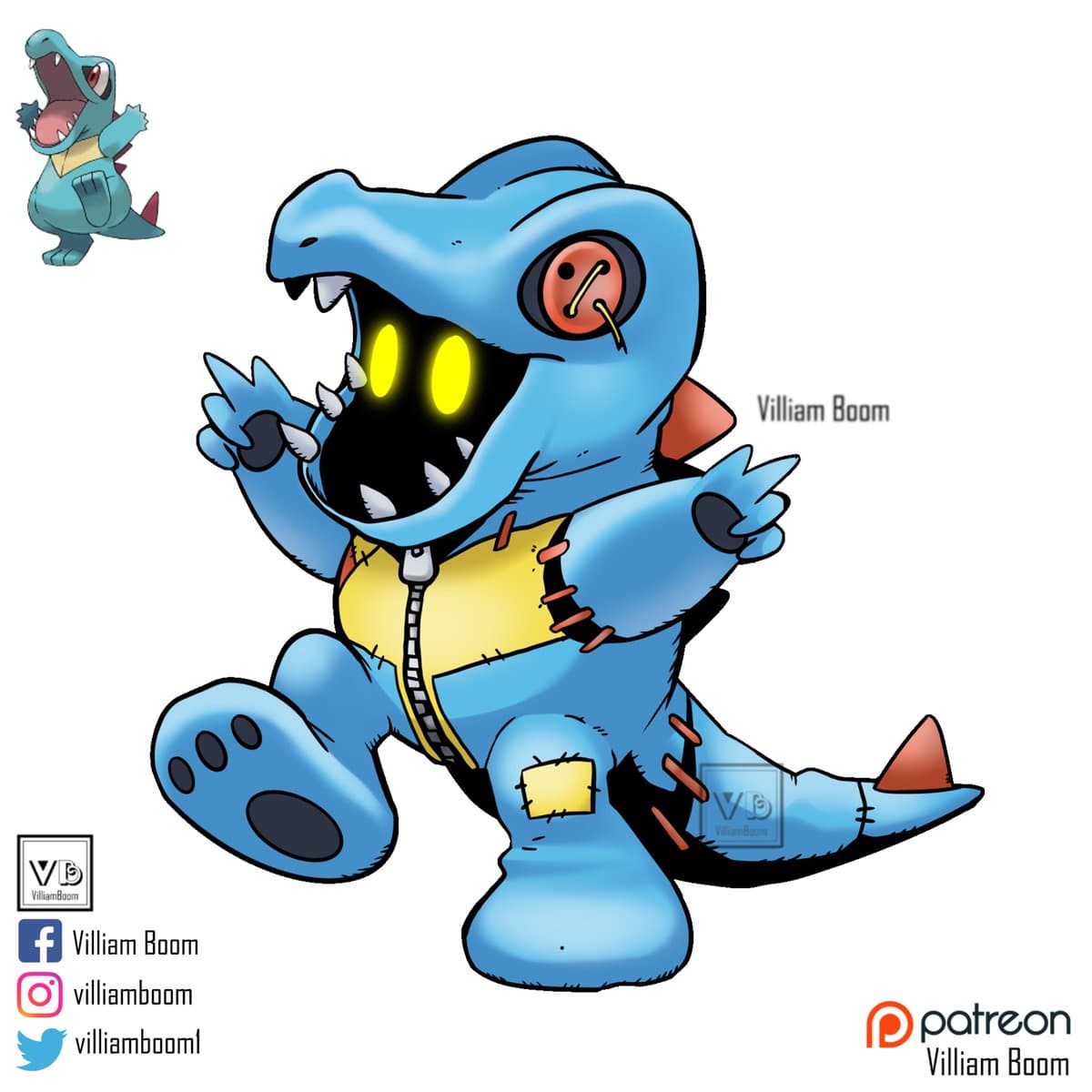 【ポケモン】トータス進化系統がデジモン化！海外の反応