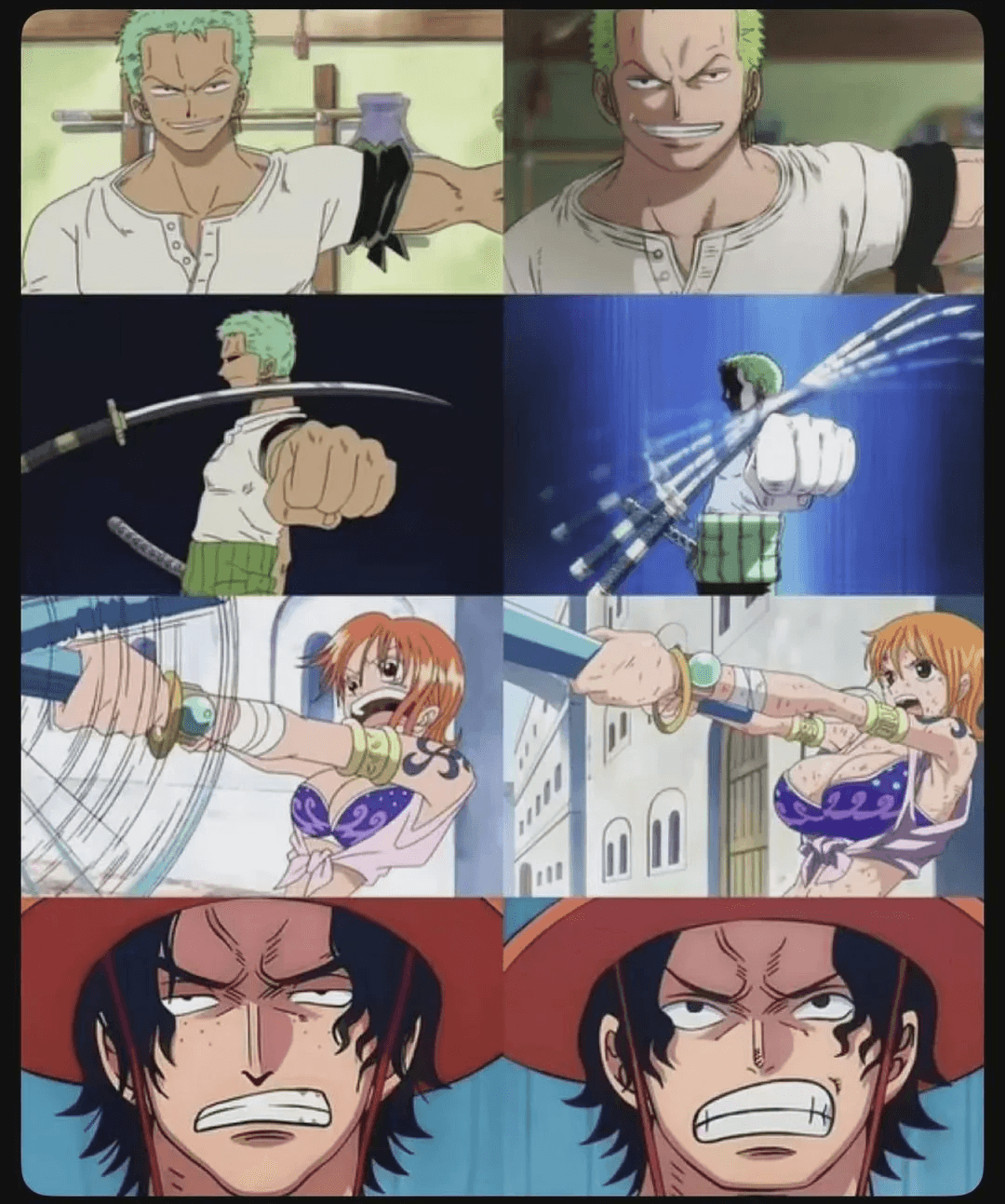 【ワンピース】過去シーンの再アニメ化エピソードを求めるスレ、なぜかナミとエースの作画比較で大盛り上がり！海外の反応